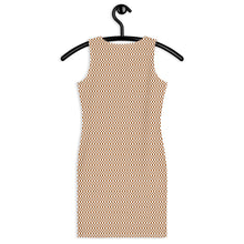 Load image into Gallery viewer, Gold Micro Checker Dress
