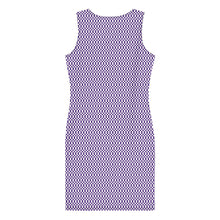 Load image into Gallery viewer, Purple Micro Checker Dress