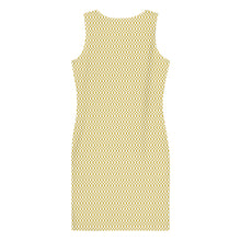 Load image into Gallery viewer, Bright Gold Micro Checker Dress