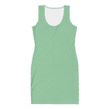 Load image into Gallery viewer, Green Micro Checker Dress