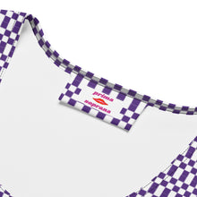 Load image into Gallery viewer, Purple Micro Checker Dress