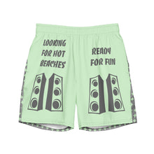 Load image into Gallery viewer, Men's Green Swim Trunks