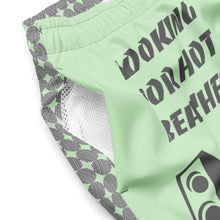 Load image into Gallery viewer, Men's Green Swim Trunks