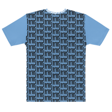 Load image into Gallery viewer, 2-Tone Blue Piano Keys Men's T-shirt