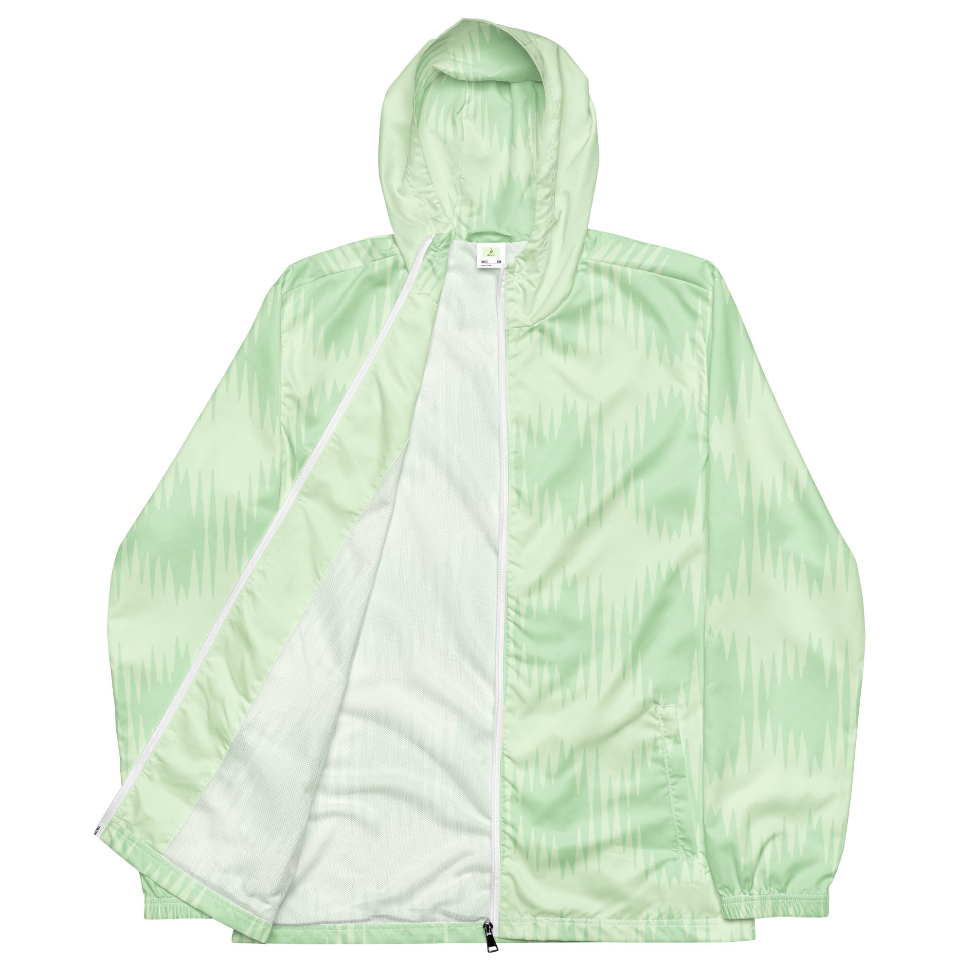 mint windbreaker