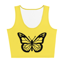 Load image into Gallery viewer, Butterfly Art Crop Top
