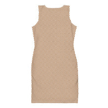 Load image into Gallery viewer, Gold Micro Checker Dress
