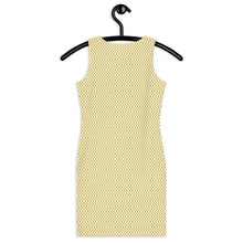 Load image into Gallery viewer, Bright Gold Micro Checker Dress
