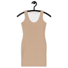 Load image into Gallery viewer, Gold Micro Checker Dress
