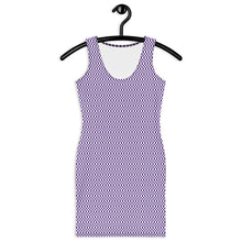 Load image into Gallery viewer, Purple Micro Checker Dress
