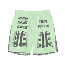 Load image into Gallery viewer, Men&#39;s Green Swim Trunks
