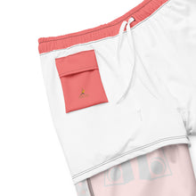 Load image into Gallery viewer, Men&#39;s Salmon Swim Trunks
