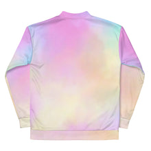 Load image into Gallery viewer, Cotton Candy Unisex Bomber Jacket
