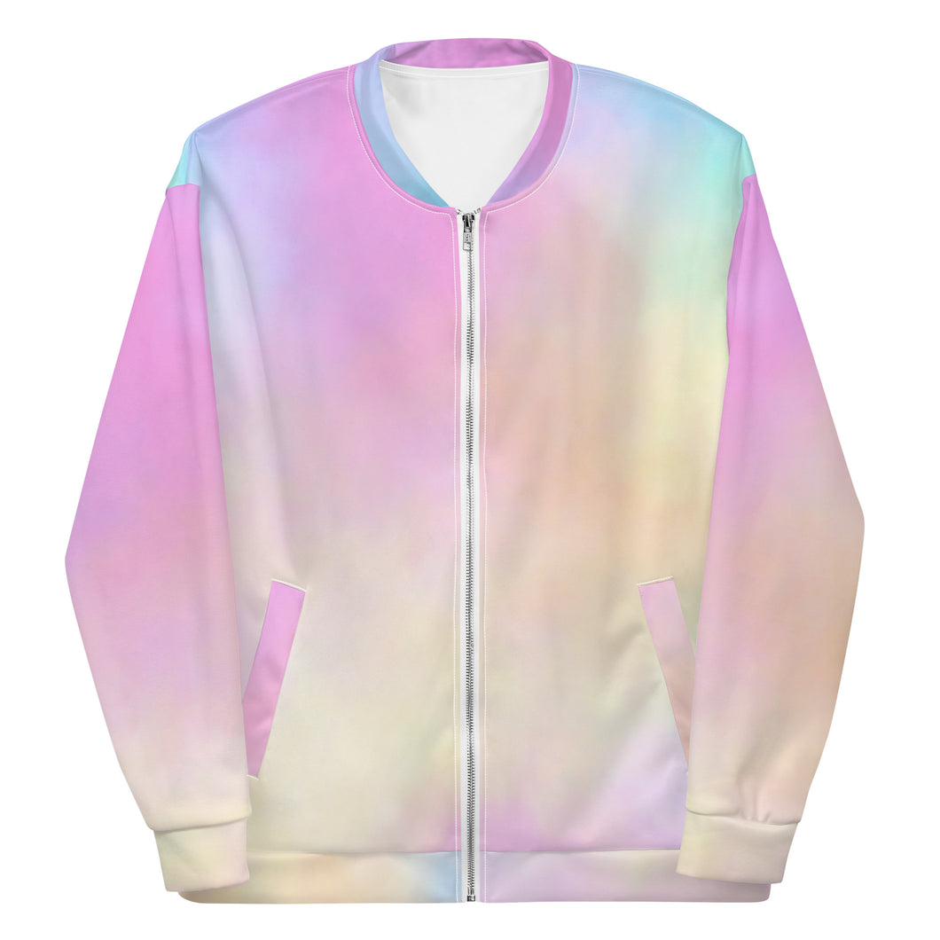 Cotton Candy Unisex Bomber Jacket