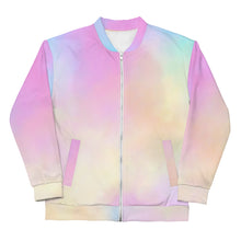 Load image into Gallery viewer, Cotton Candy Unisex Bomber Jacket
